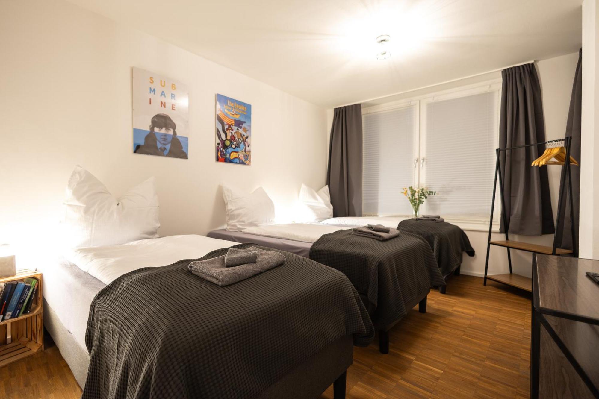 Ko-Living - Yellow Submarine Suite - Altstadt - Kueche - 2 Sz - Getrennte Betten - Bis 7 Gaeste Halle  Exteriér fotografie