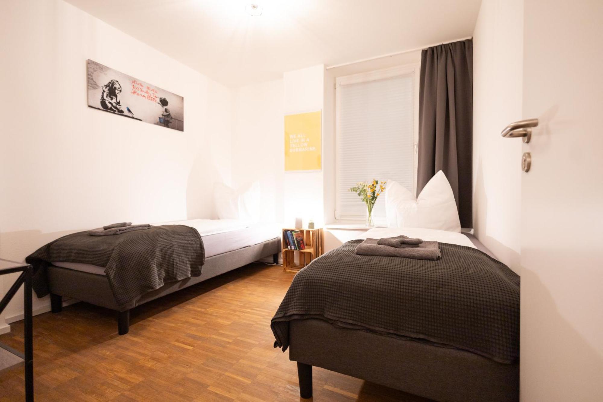 Ko-Living - Yellow Submarine Suite - Altstadt - Kueche - 2 Sz - Getrennte Betten - Bis 7 Gaeste Halle  Exteriér fotografie